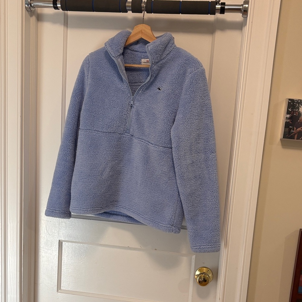 Vineyard Vines Light Blue Teddy Jacket